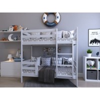 Детская двухъярусная кровать ЭКО-12 из массива березы 