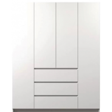 Шкаф 4-х створчатый с 3 ящиками ПРАЙМ