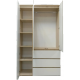 Шкаф 3-х створчатый с 3 ящиками ПРАЙМ